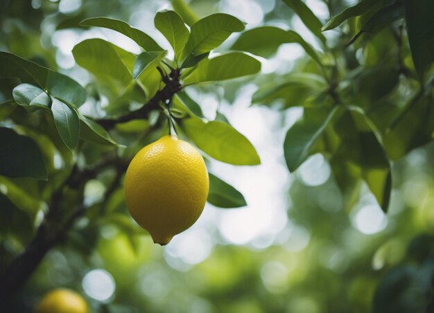 A lemon tree in jungle