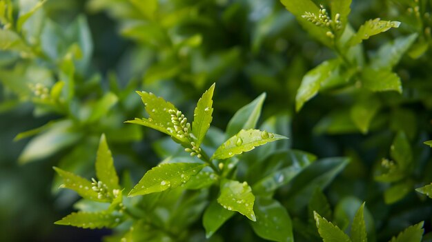 Lemon Verbena Plant in Bloom