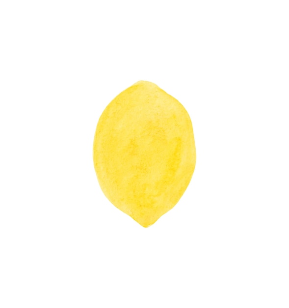 Lemon watercolor