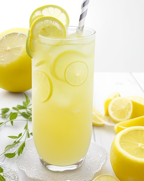 Foto limonata di hierbabuena