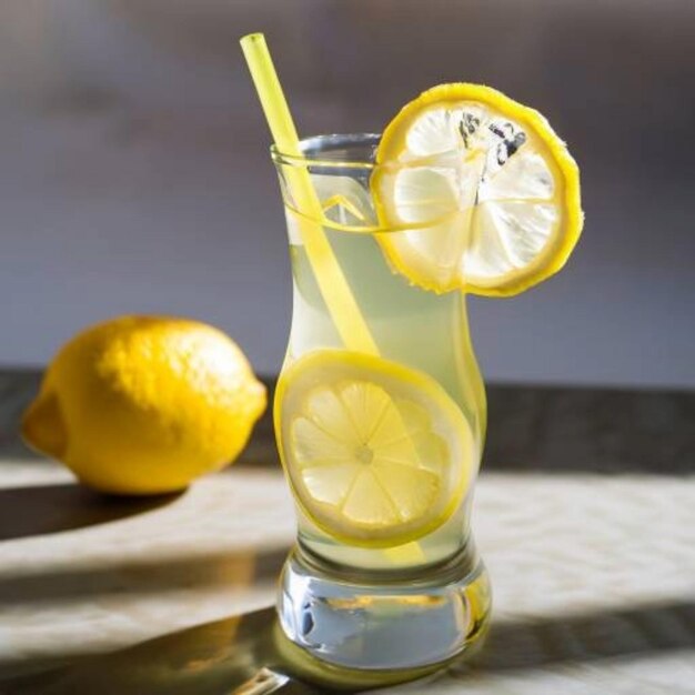 Foto lemonade glas