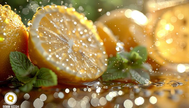 Foto limonata in un caldo giorno d'estate uhd carta da parati