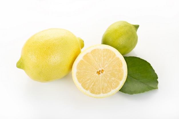 Lemons isolated