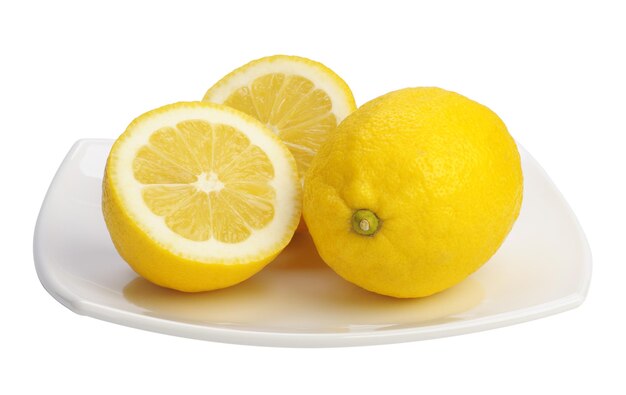 Lemons isolated