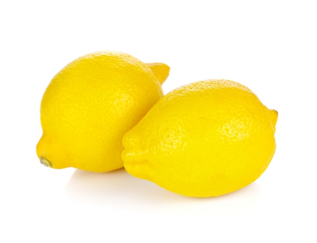 Lemons isolated