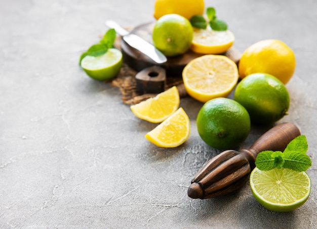 Lemons and limes