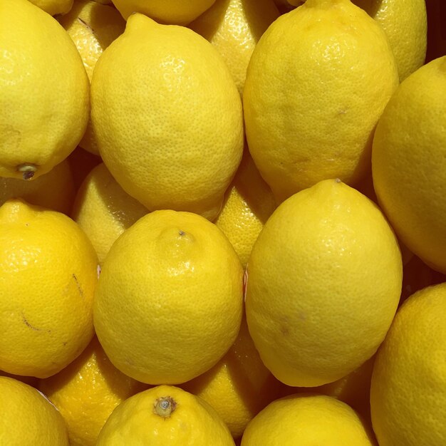 Lemons up close