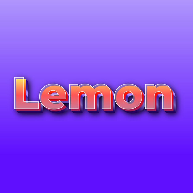 Lemontext effect jpg gradient purple background card photo