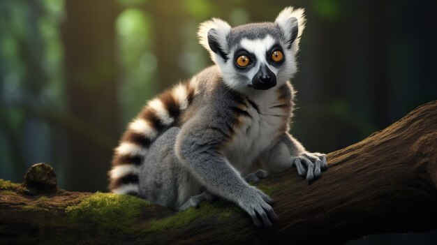 Lemur high quality background