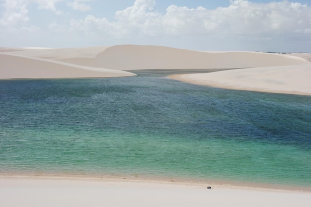 Lencois maranhenses national park brazil dunes and lagoons paradise tourist destination
