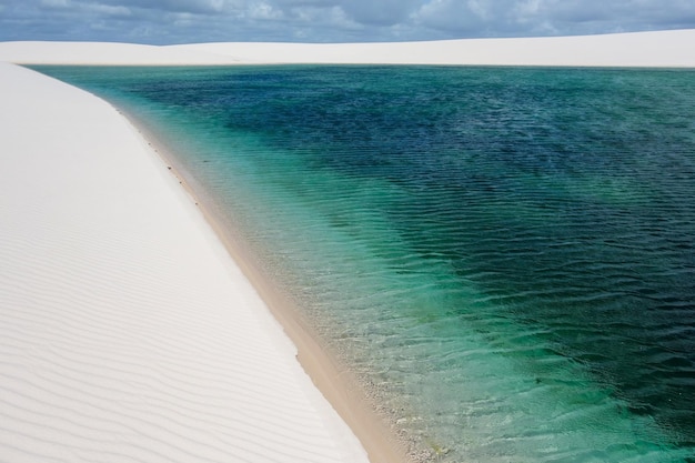 Lencois Maranhenses national park Brazil Dunes and lagoons paradise tourist destination