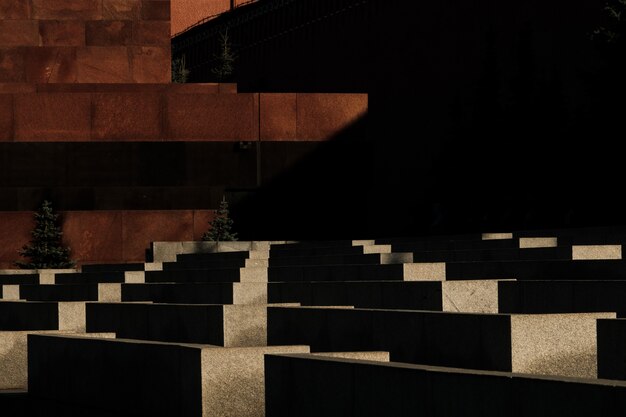 Lenin Mausoleum On Red Square In Moscow