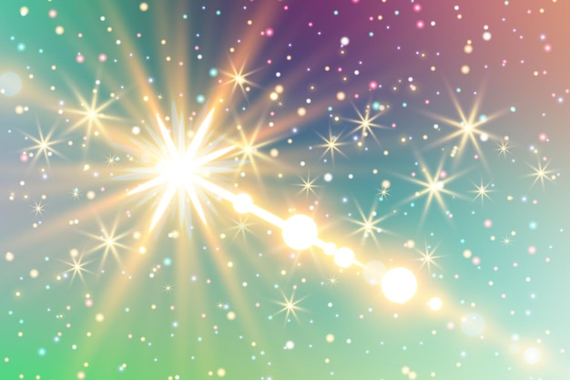 Lens Flare Background Sparkle Background