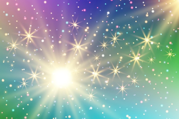 Lens Flare Background Sparkle Background