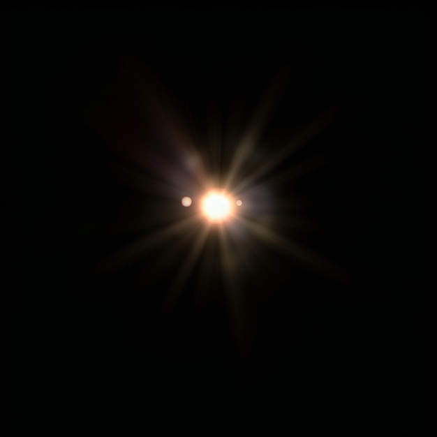 Lens flare overlay