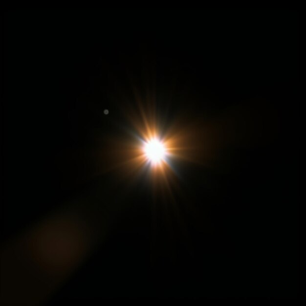 Lens flare overlay