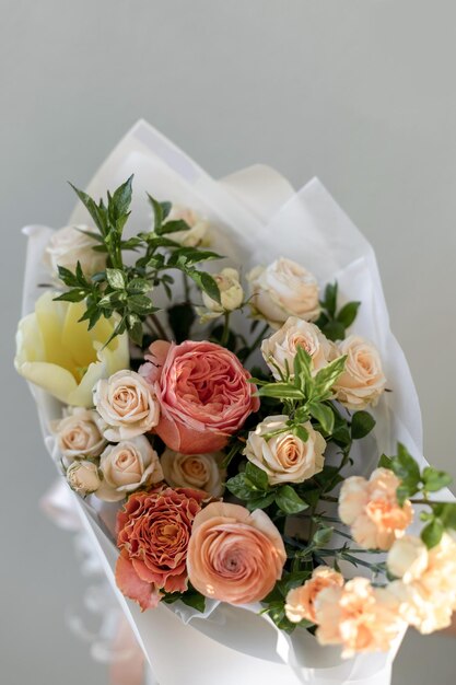 Lente oranje delicaat boeket Bloemen