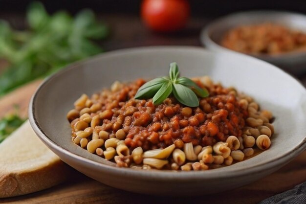 Lenticchia bolognese senza carne