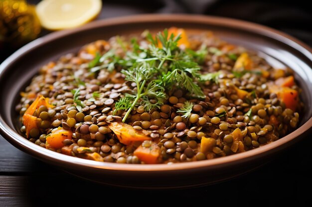 Lentils Healthy Meal