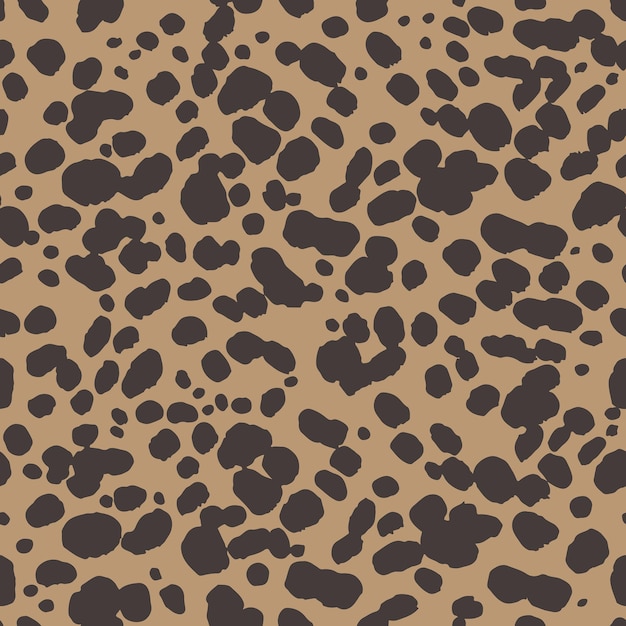 Leopard Animal Print Pattern Beige Pastel kleur achtergrond