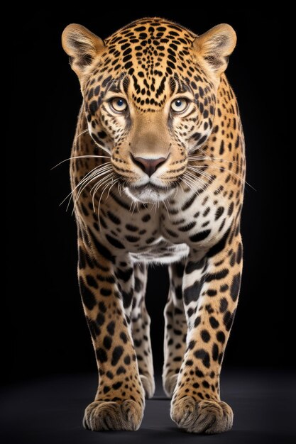 Leopard closeup in the wild