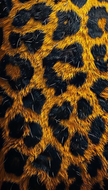 Leopard fur texture wallpaper A close up of a leopard skin texture