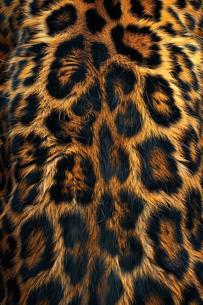 Leopard huid patroon verstrooid naadloos patroon hoge resolutie