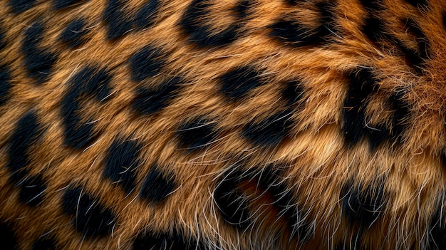 Leopard luxe een prachtig naadloos patroon van kattenbont in hd-fotografie