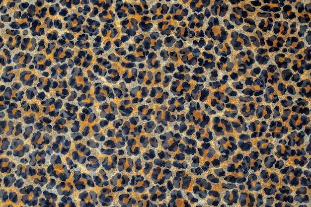 Leopard print, fabric pattern, background texture, wild animal Pattern