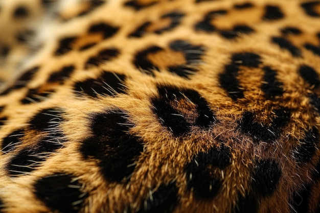 Photo leopard print texture