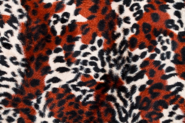 Sfondo del modello di pelle di leopardo