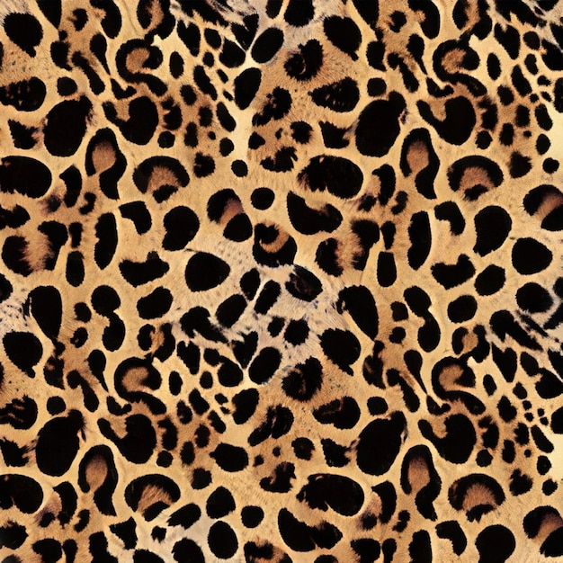 Photo leopard skin pattern