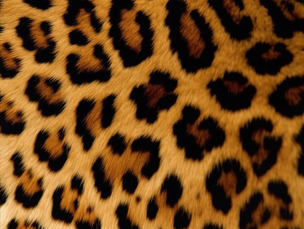 Photo leopard skin pattern