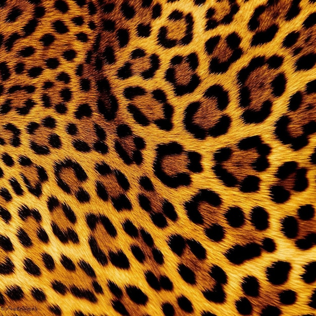 leopard skin pattern