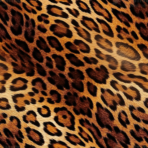 Premium AI Image | leopard skin pattern