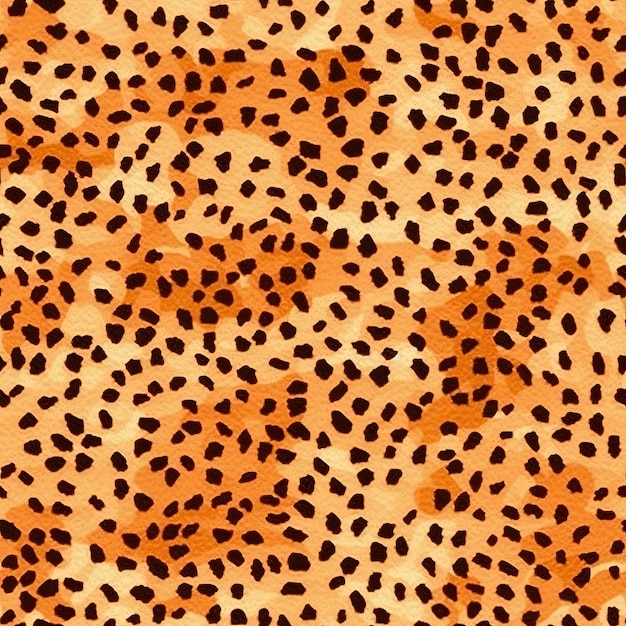 leopard skin seamless pattern