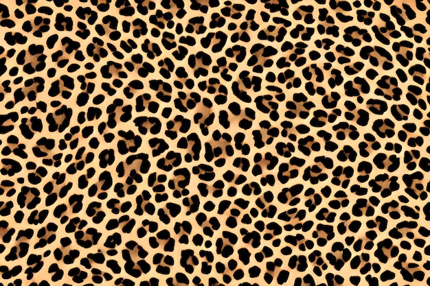 Leopard Skin Texture Background Leopard Skin Leopard Skin Pattern AI Generative