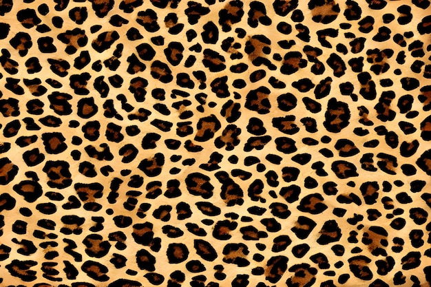 Photo leopard skin texture background leopard skin leopard skin pattern ai generative