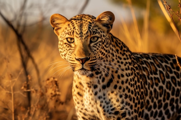 Leopard in the wild