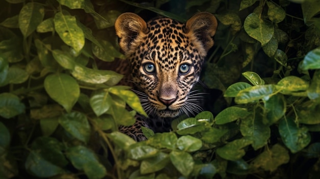 Leopardpanter jongen