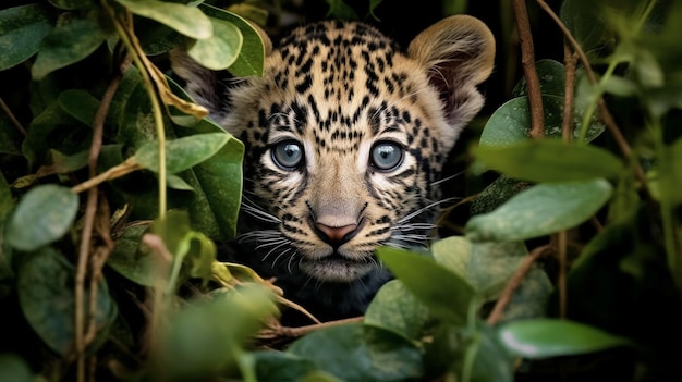 Leopardpanter jongen