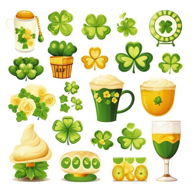 Photo a leprechaun st patricks day cartoon character mascot giving a thumbs up and pointing