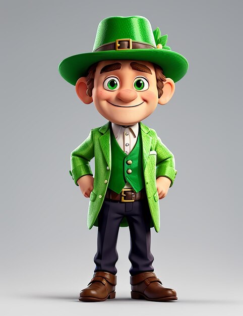 Foto leprechauns personaggio patrick day