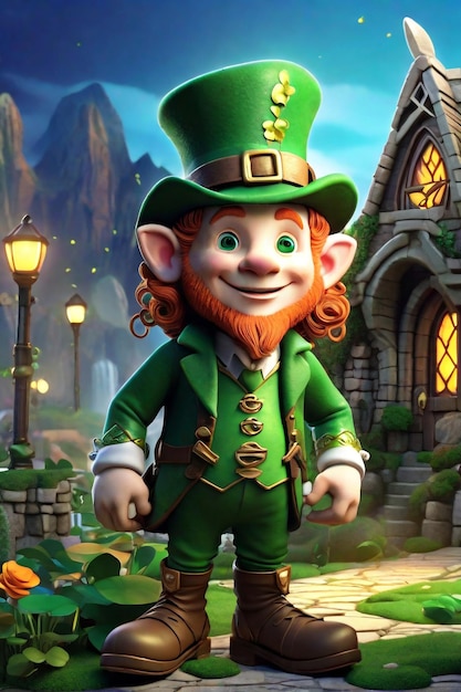 Leprechauns in stunning 3d with a variety of styles ranging from cartoonish to realistic