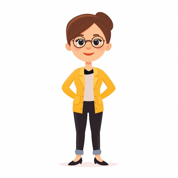 leraar onderwijs kennis illustratie happy concept design vector klaslokaal boek