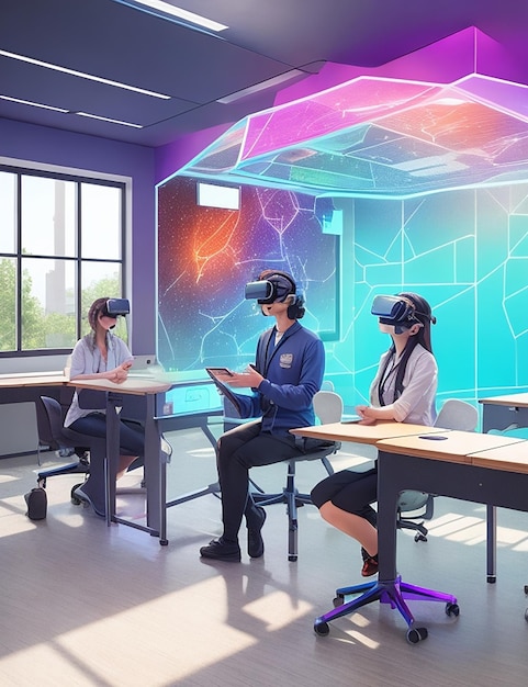 Leren opnieuw te bedenken met holografische klaslokalen en geïntegreerde virtuele realiteit