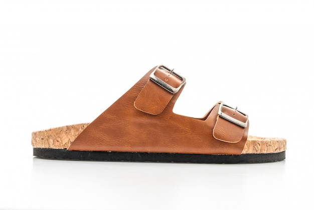 leren sandalen voor dames en heren (unisex)