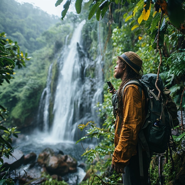 写真 旅して世界を発見しましょう