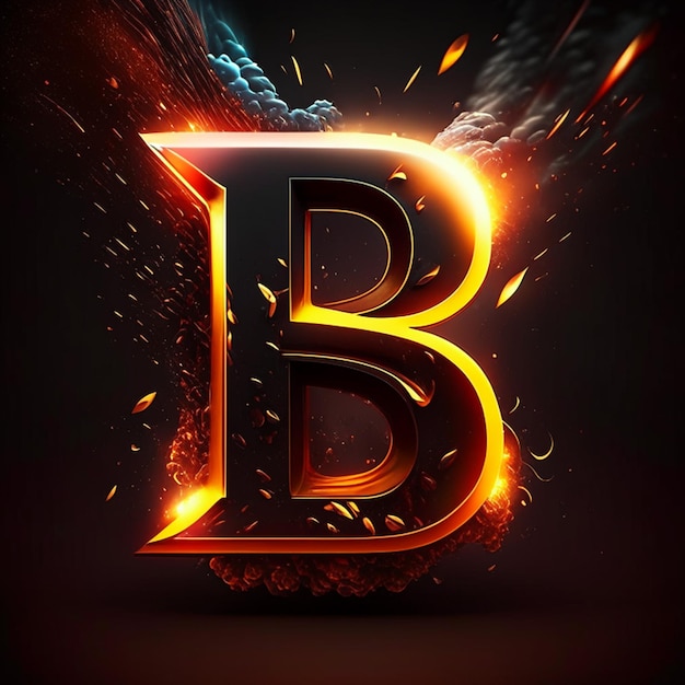 Letter B logo design or B monogram design or B logo