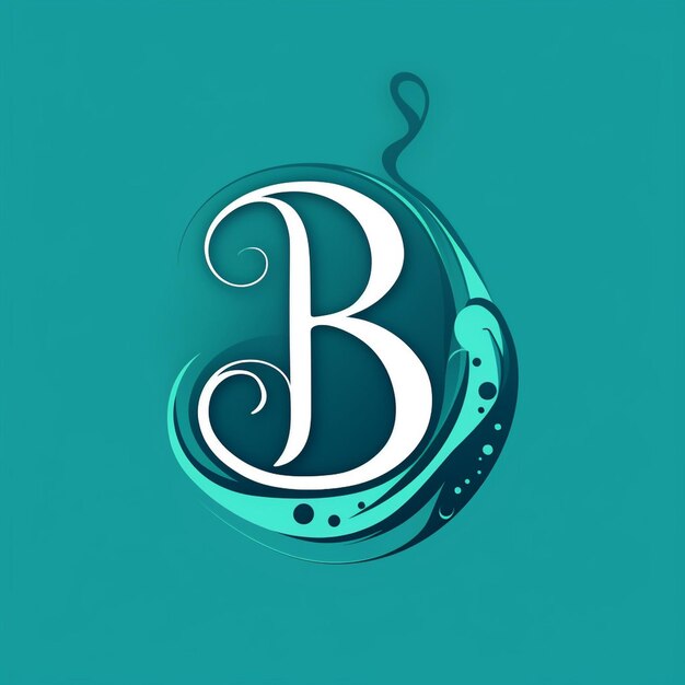 Letter B Monogram Logo Design Illustration Graphic Creative